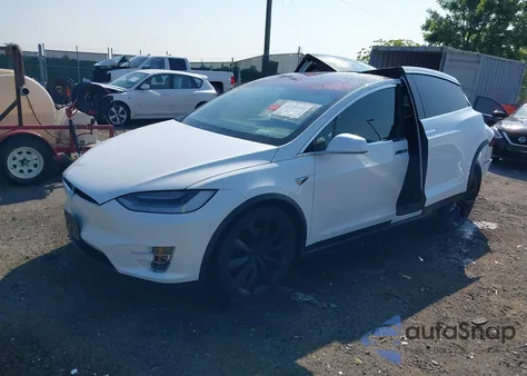 2020 Tesla Model X Long Range Dual Motor All-Wheel Drive/Long Range Plus Dual Motor All-Wheel Drive из США, поврежденный, VIN 5YJXCAE22LF294500